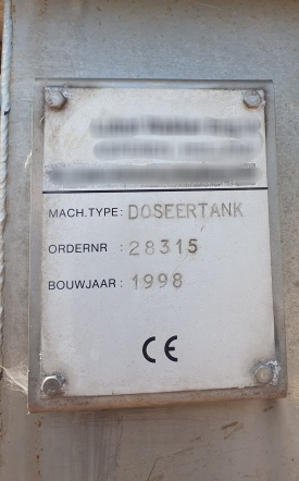 Doseertank 