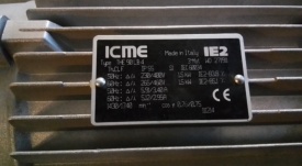 Reductor ICME 1.5 kw, 142 rpm 
