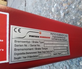 Thruster brake EBN 250-50/6 