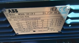 Ventilator ABB M3AA 100 LB 2 