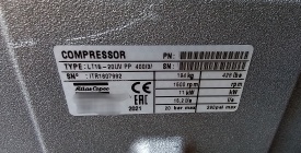 Atlas Copco zuiger compressor LT15-20UV PP 400/3/