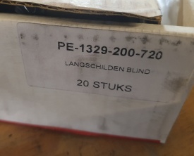 Langschilden blind PE-1329-200-720 