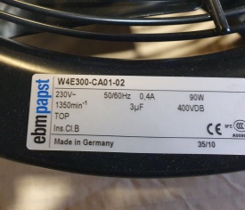 Ventilator ebmpapst W4E300-CA01-02 