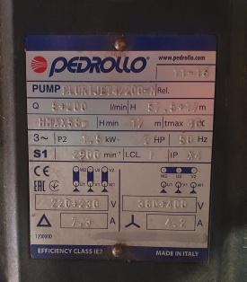 Pedrollo Plurijet 4/200-N 