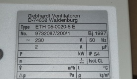 5-standenregelaar ETH 05-0020-5 E (2 Ampére) 