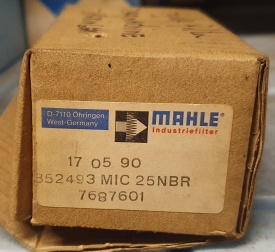 2 x Mahle filter 352493 MIC 25NBR 