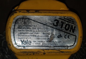 Handkettingtakel Yale VS3 3.000 KG 