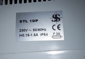 Toerentalregelaar STL1DP 230V 