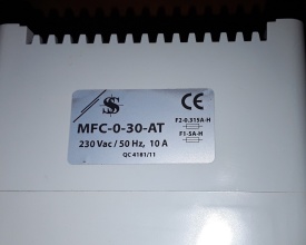 Toerentalregelaar MFC-030-AT 230V 