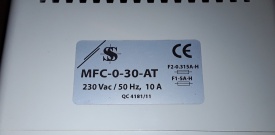 Toerentalregelaar MFC-030-AT 230V 