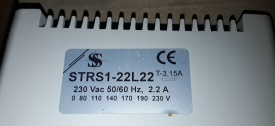 Transformatorregelaar STRS1-22L22 230V 