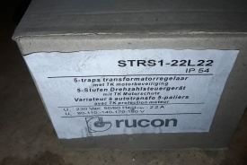 Transformatorregelaar STRS1-22L22 230V 