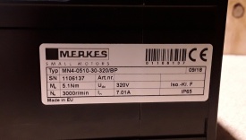 Servomotor Merkes MN4-0510-30-320/BP