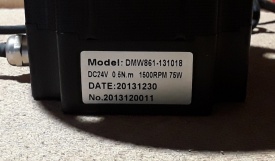 DC aandrijfmotor DMW861-131018 