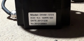 DC aandrijfmotor DMW861-131018 