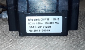 DC aandrijfmotor DMW861-131018 
