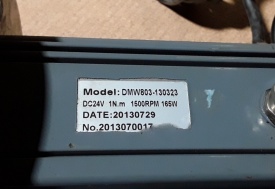 DC aandrijfmotor DMW803-130323