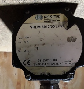 Servomotor VRDM 3913/50 LNB