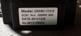DC aandrijfmotor DMW803-131018 