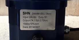 Servomotor SHN DMW86105