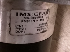 Servomotor IMS PM81LN 