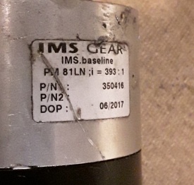 Servomotor IMS PM81LN 