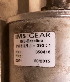 Planetary Gearbox  IMS PM81LN 