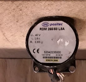 Servomotor SIG RDM 265/50 L8A 