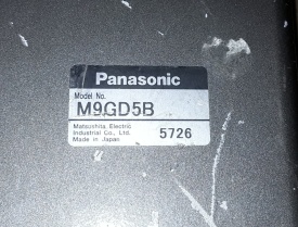 Servomotor Panasonic M9GD5B 