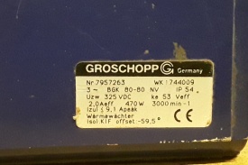 Servomotor Groschopp BGK 80-80 NV 