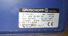 Servomotor Groschopp BGK 80-80 NV 