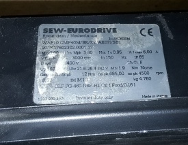 Servomotor SEW WAF10 CMP40M/BK/KY/AK0H/SB1 