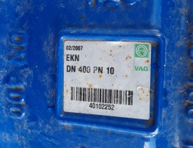 2 x Zuigafsluiter EKN 2W 310 PE01 HV003 