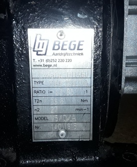 Servomotor Bege MD16-80BLF3A 