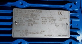 Reductor SEW 1.1 kw, 89 rpm 