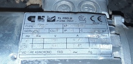 2 x Elektromotor 0.09 kw, 1.370 rpm 