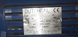 Elektromotor Dutchi 0.37 kw, 1.380 rpm 