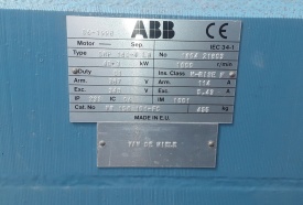 Elektromotor DC ABB DHP 180-4 LB