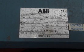 Elektromotor DC ABB DMP 160-4L 