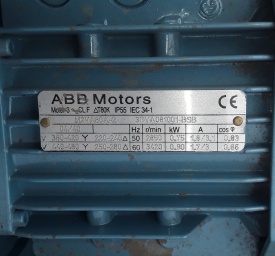 Elektromotor DC ABB DMP 160-4L 