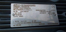 3 x Reductor SEW 2.2 kw, 19 rpm 