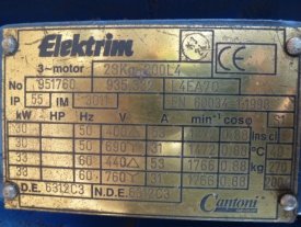 Hydrounit (1 x 30 kw + 1 x 2.2 kw motor)