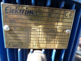 Hydrounit (1 x 30 kw + 1 x 2.2 kw motor)