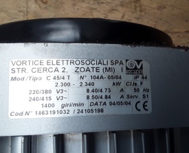 Ventilator Vortice C 45/4 T 