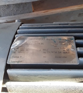 Reductor SEW 11 kw, 35 rpm 