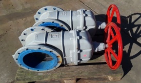 2 x Schuifafsluiter AVK DN300 PN16 