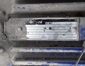 5 x Elektromotor 1.400 rpm 