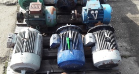 5 x Elektromotor 1.400 rpm 