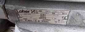 2 x Elektromotor Loher 30 kw, 2.960 rpm 