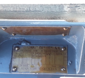 Reductor Bauer 45 kw, 82 rpm 